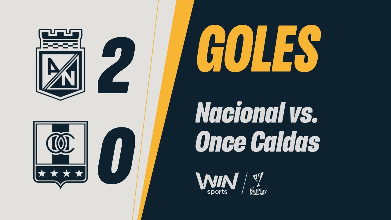 Nacional vs. Once Caldas (goles) | Copa BetPlay Dimayor 2025 | Cuartos de final