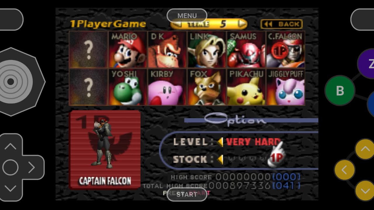 Super Smash Bros | Full Walkthrough | Hardest Difficulty | Captain Falcon | Speed King