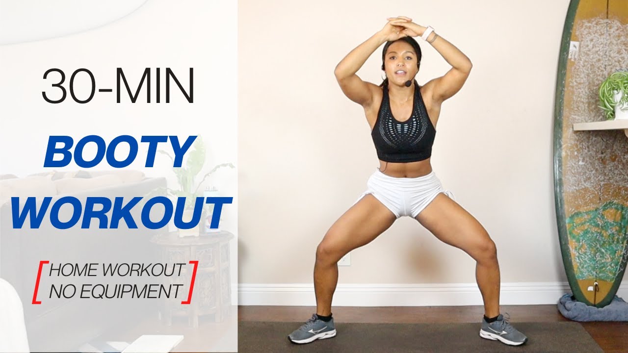30-MIN BOOTY WORKOUT | Home Workout | Shaina Marie