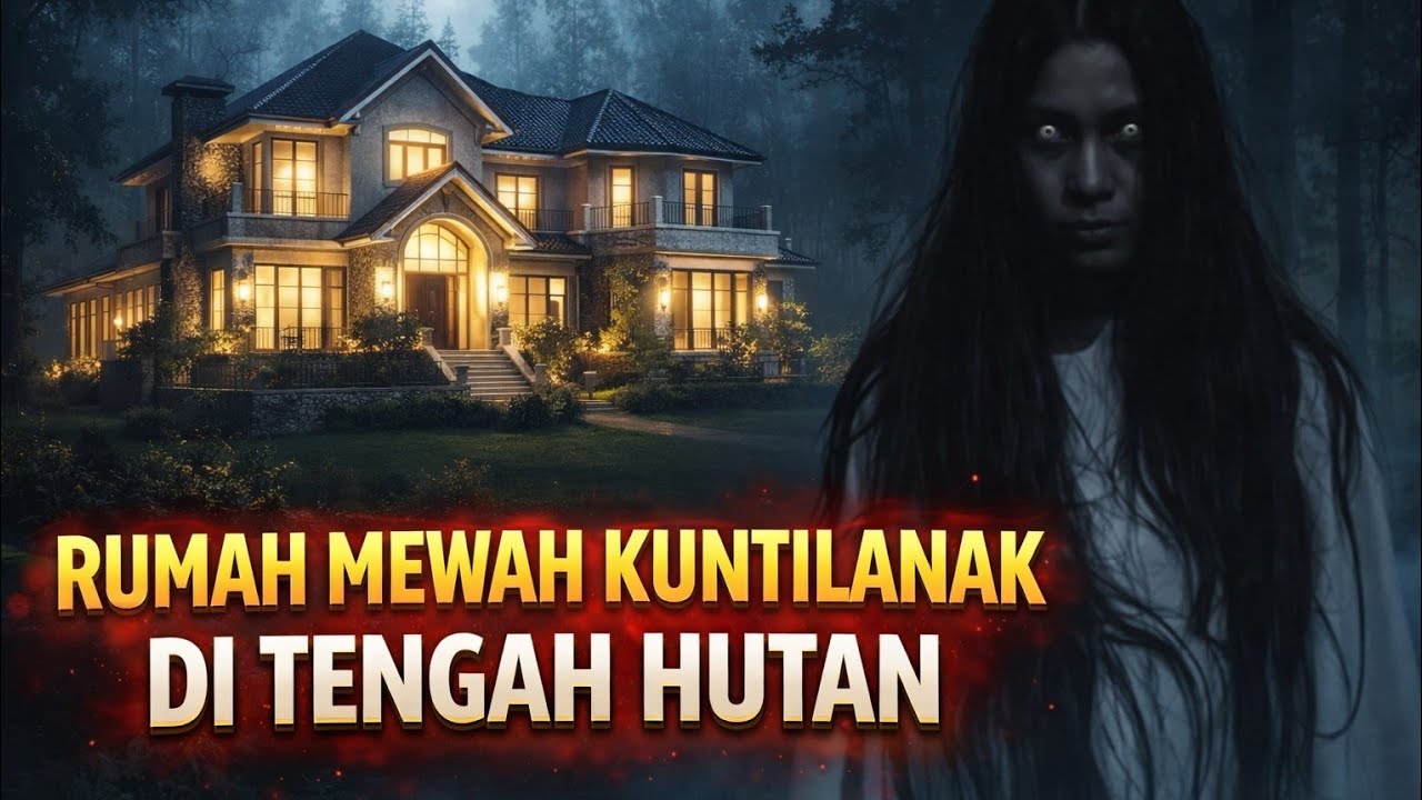 RUMAH MEWAH KUNTILANAK DI TENGAH HUTAN KOSONG 10 TAHUN