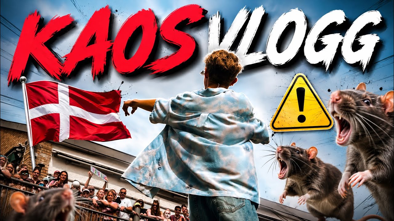 KAOS VLOGG - RÅTTJAKT, DANMARK & SPELNINGAR