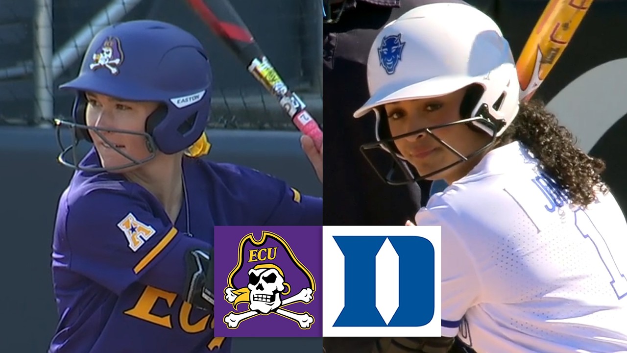 East Carolina vs #20 Duke Women's College Softball Highlights Full Game 2026