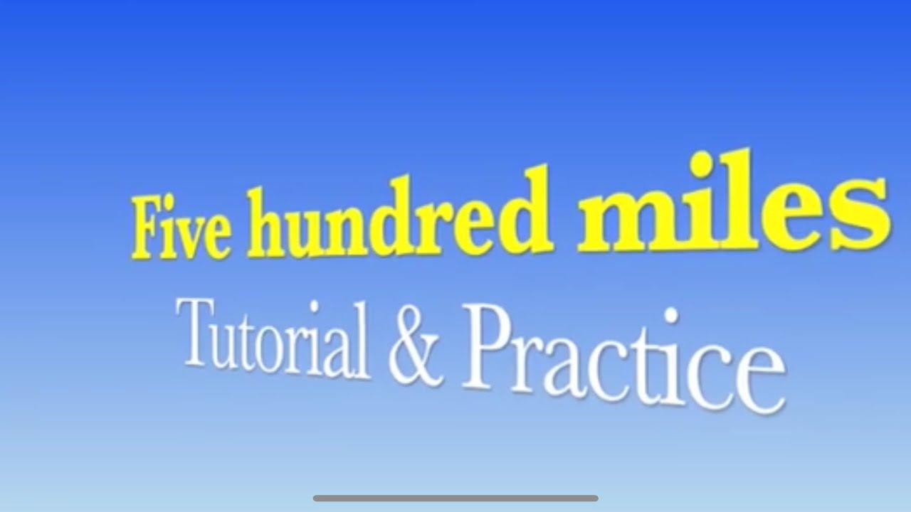 Five hundred miles V223 🌻🌷🌹  Audrey Chen's Line dance class (tutorial & dance中文教學）3/18/2024