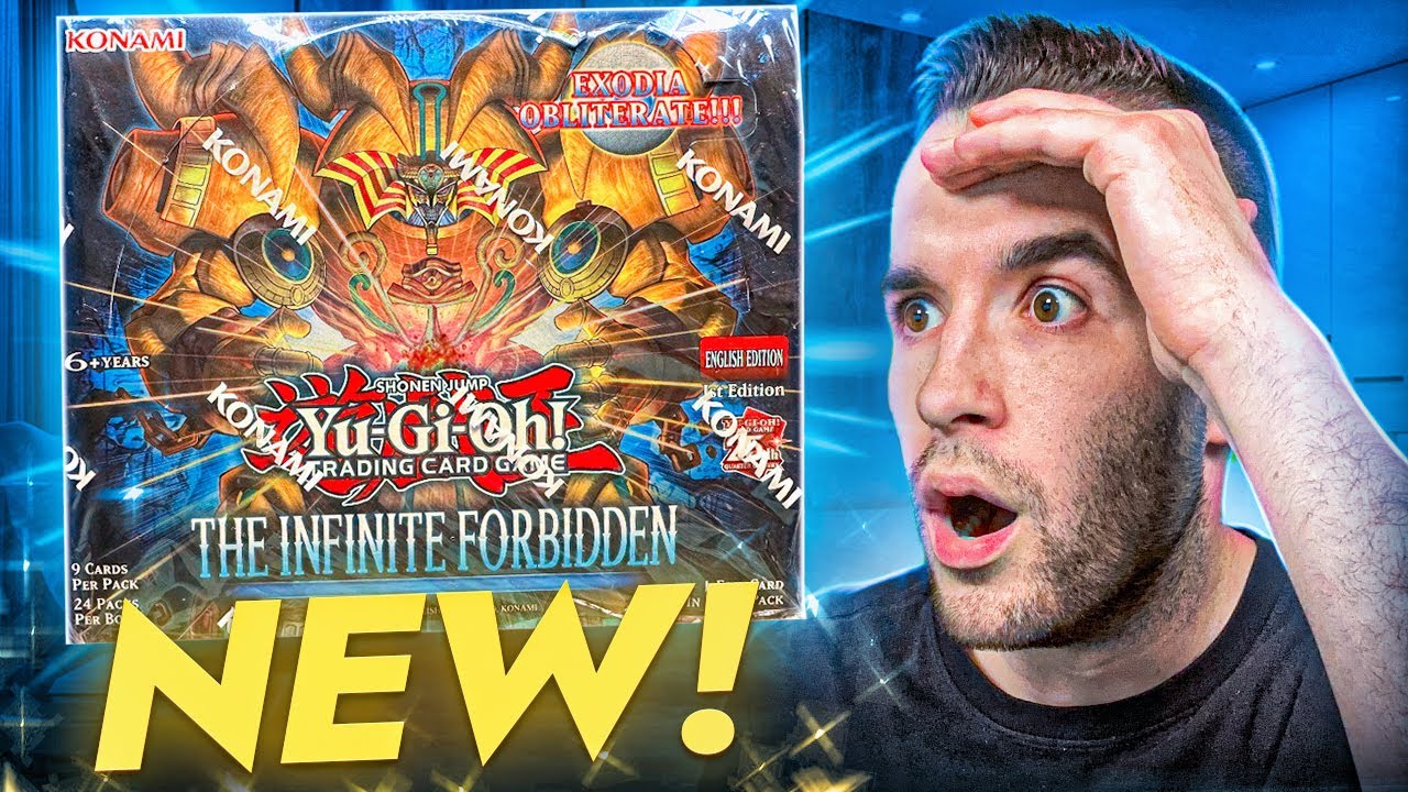 Opening Konami's NEW INSANE Yugioh Set! (The Infinite Forbidden)