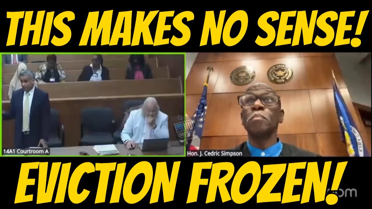 Judge Freezes Eviction — Realtor’s Blunder Turns Courtroom Upside Down