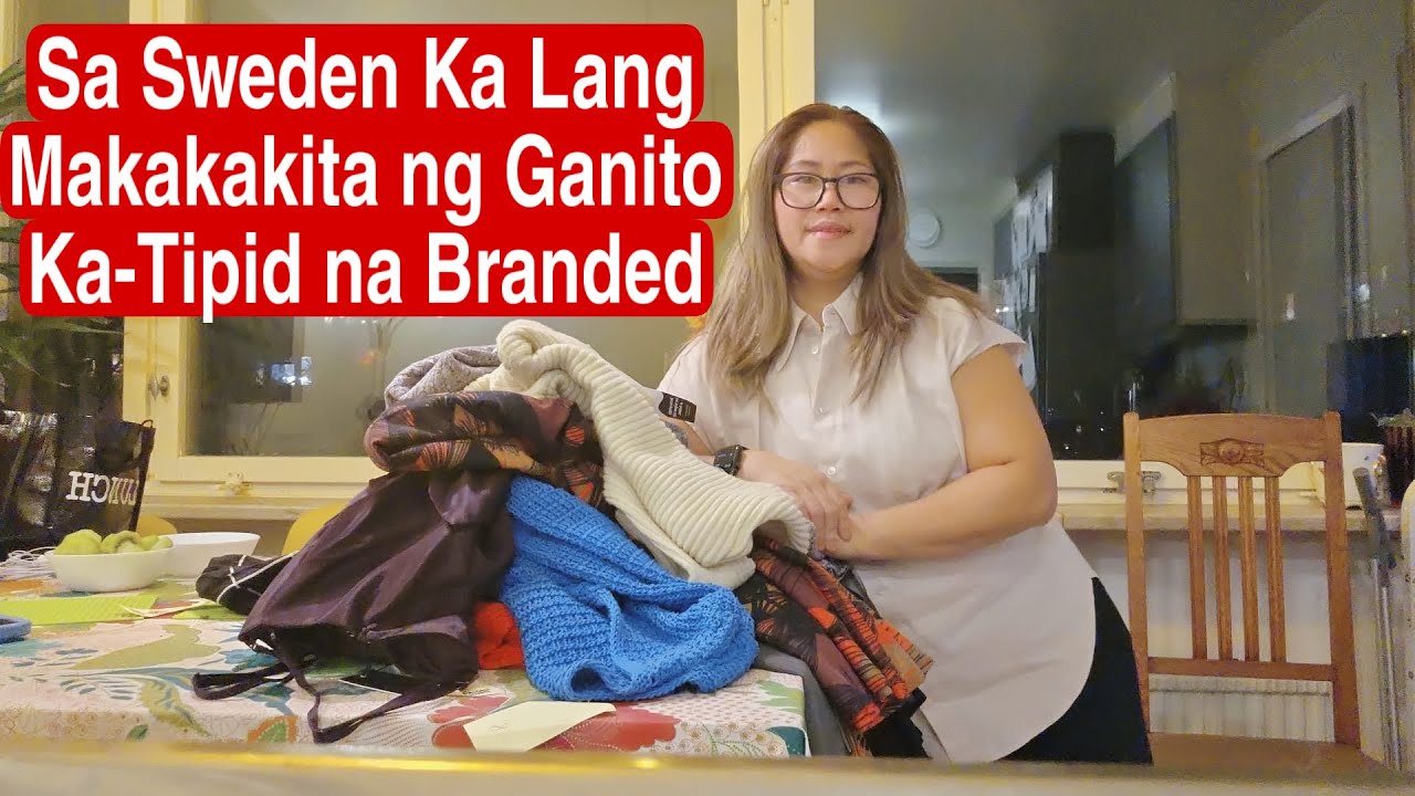 FILIPINA SWEDISH LIVE IN GOTHENBURG/ Grabe ang Tipid! Branded Finds sa REA