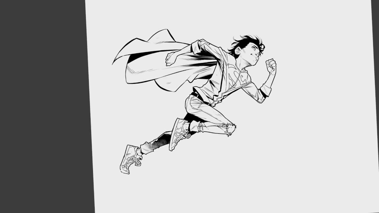 Jorge Jiménez, Superboy corriendo