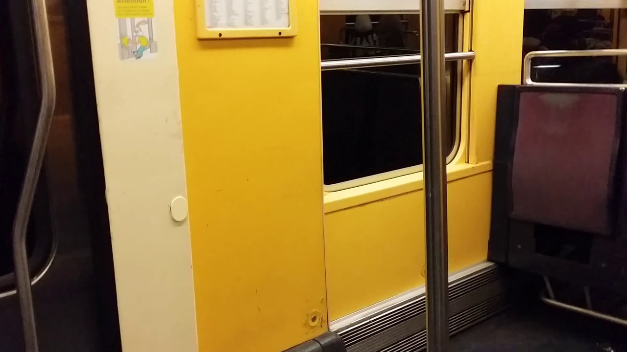 ( RER B ) Voyage en MI84 entre Gare Du Nord et Chatelet Les Halles