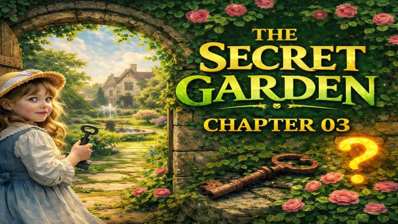 The Secret Garden - Chapter 03 - ACROSS THE MOOR #EnglishStory #boringstory #storytime #foryou