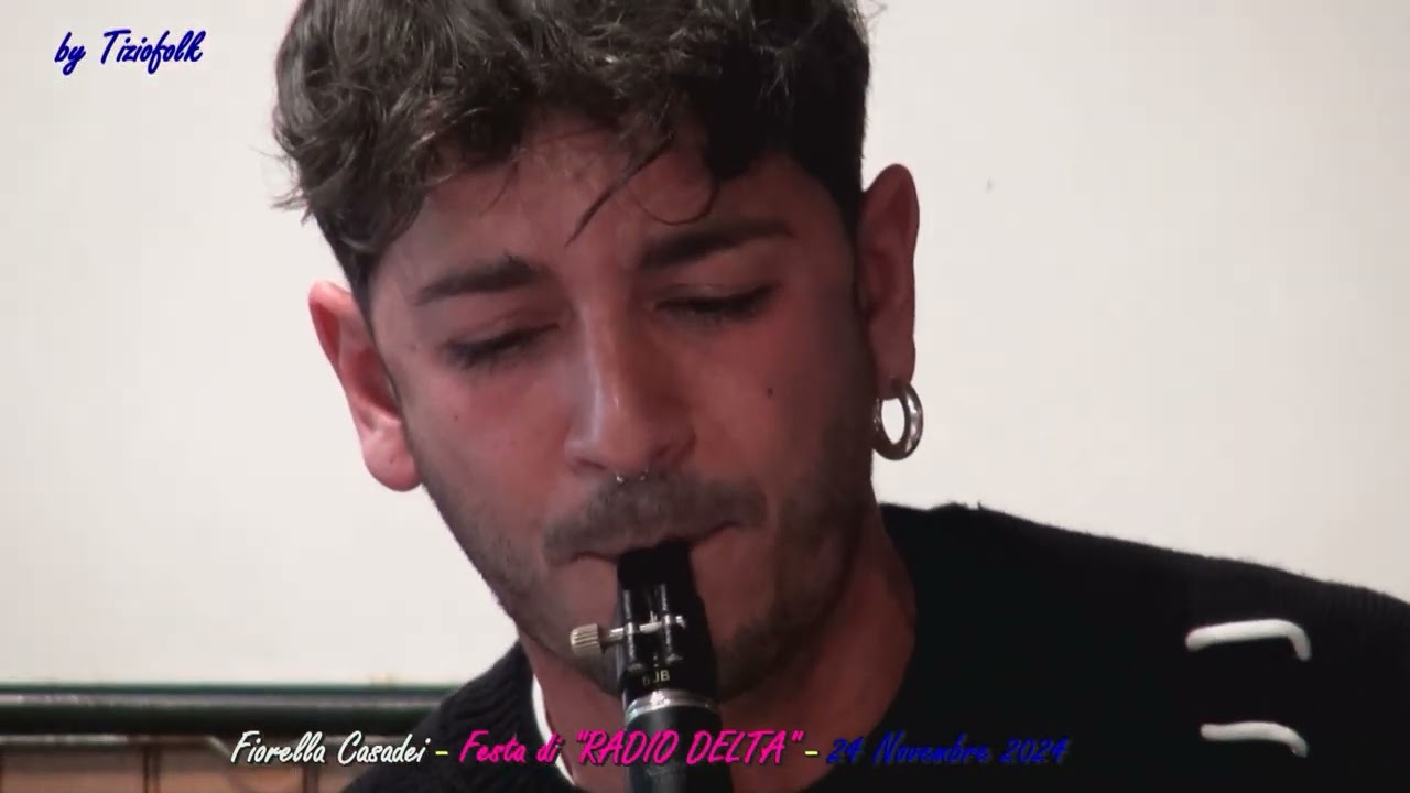 TRIFOGLIO valzer di Rossi eseguito da SIMONE GEMINIANI alla Festa di DELTA RADIO di FIORELLA CASADEI