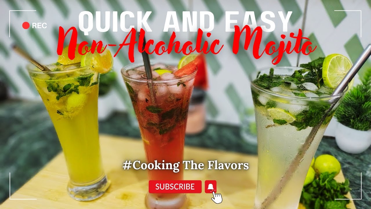 DIY Virgin Mojito: Fresh & Bubbly Mocktail Recipe | Summer Mocktail Recipe