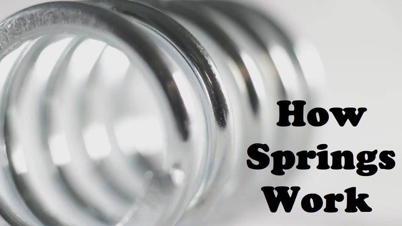 How Springs Work. The Incredible Science of all the Weird Varieties.