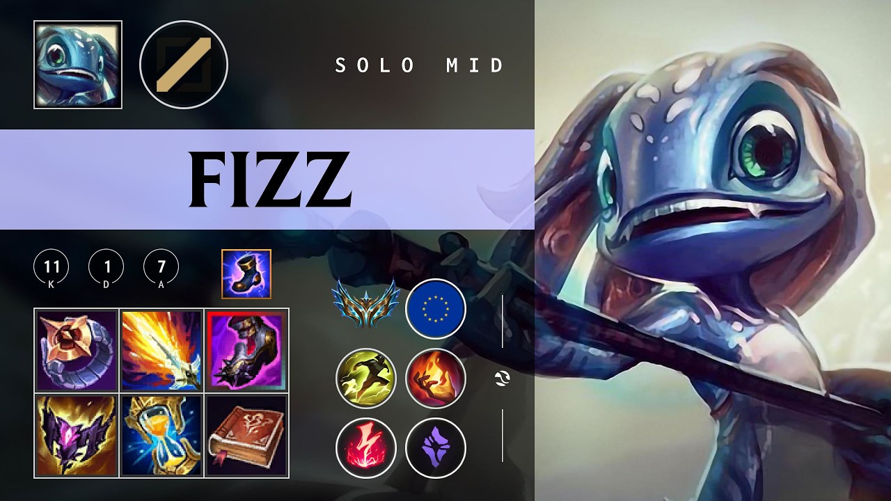 Fizz Mid vs Kassadin - EUW Challenger Patch 26.04