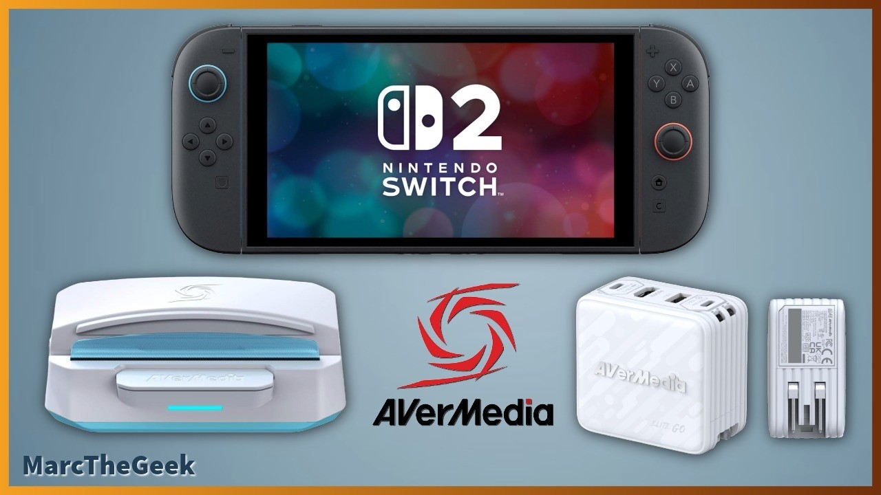 AverMedia X'tra GO Dock & Elite GO для Nintendo Switch 2