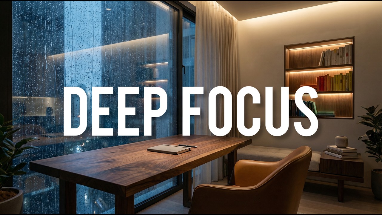 Late Night LoFi 🌙 2 Hours for Deep Focus & Productivity