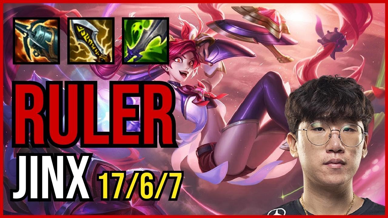 RULER - JINX vs TRISTANA ADC - KR Challenger - Patch 11.5