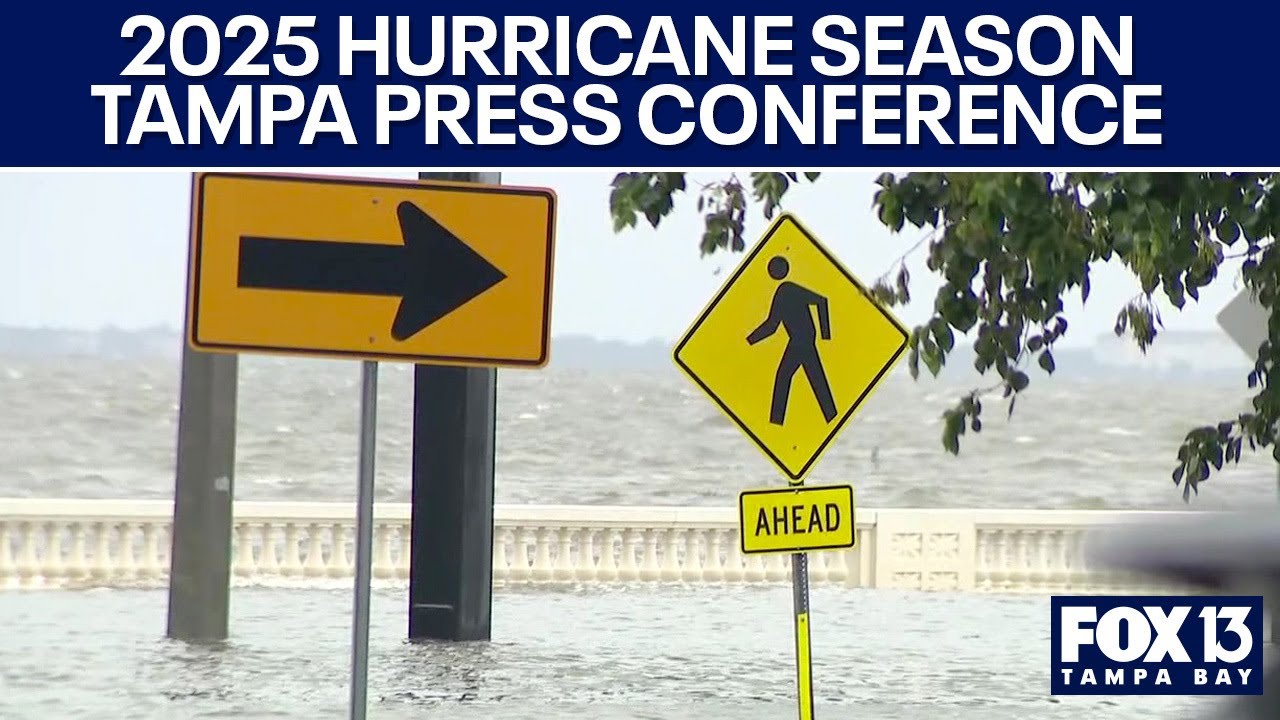 Live: Tampa officials discuss 2025 hurricane season
