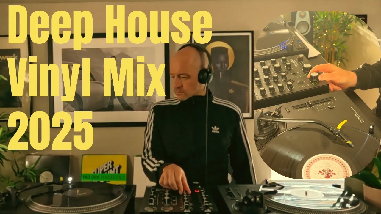 Deep House Vinyl Mix on Union Audio Rotary Mixer | Vinyl Grooves 
