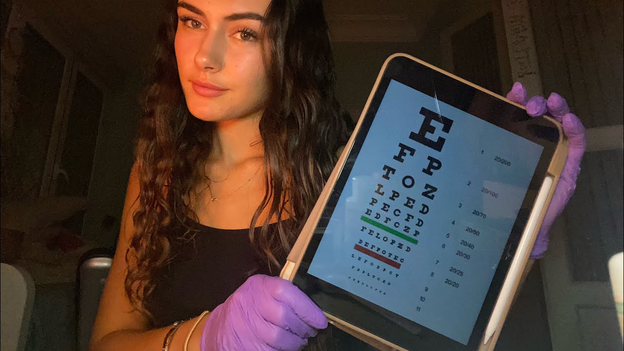 asmr examen de nervios craneales (roleplay)