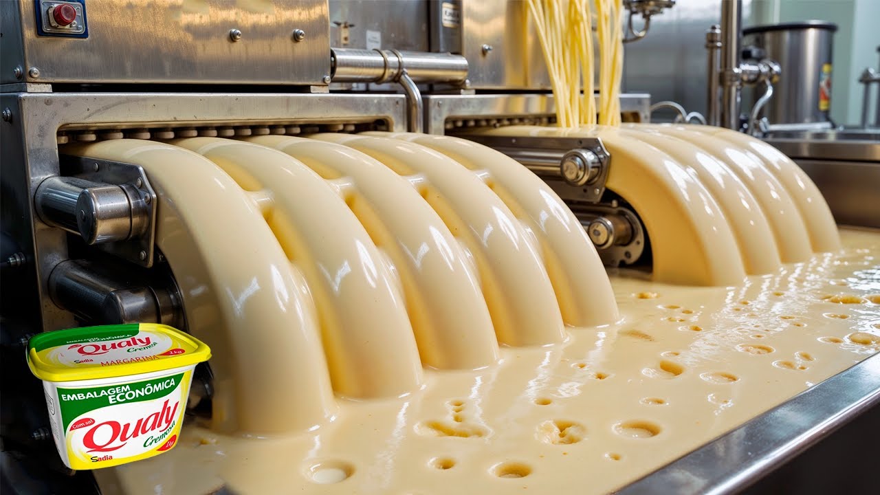 Como a Margarina é feita em uma fábrica? Processo de Fábrica da Margarina.