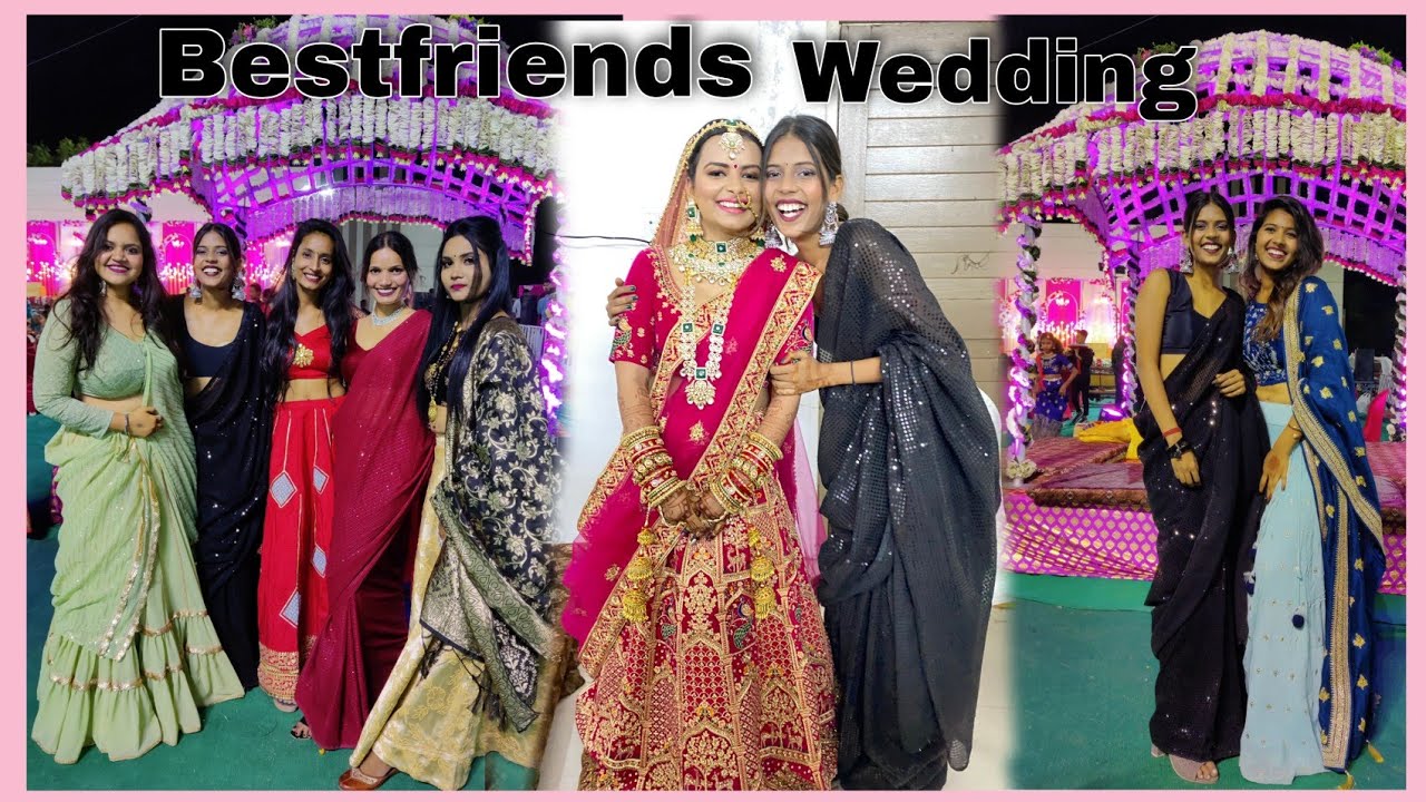 My Best Friend Got MARRIED 🥺✨| Indian shaadi vlog!💃 | Kinjal Verma