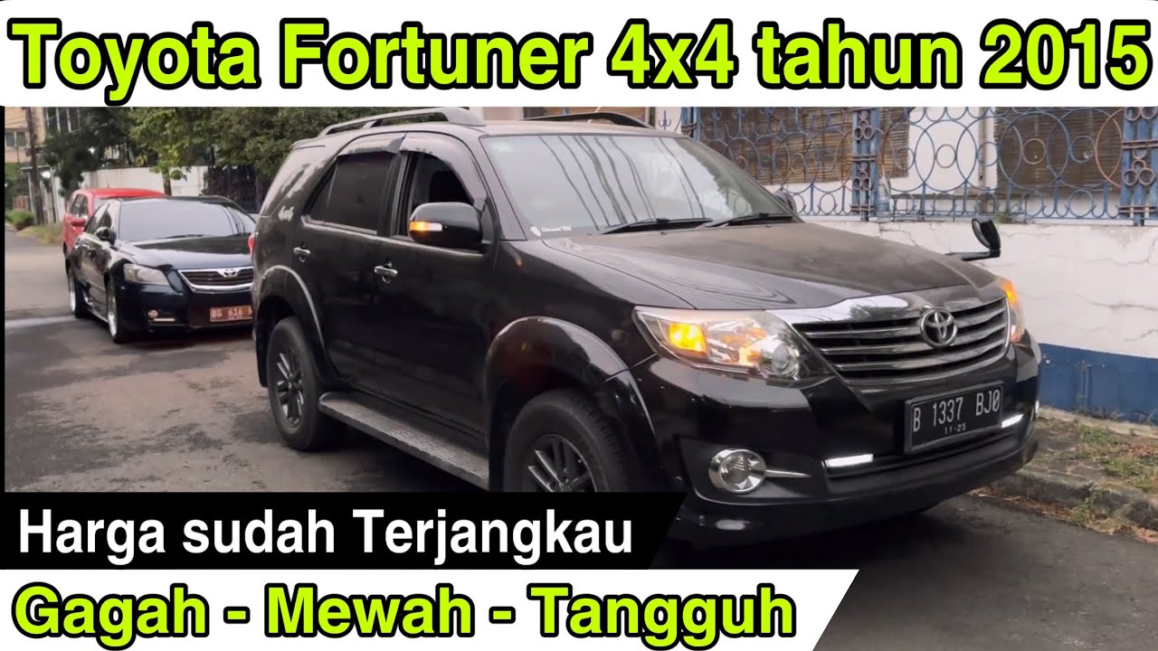 Toyota Fortuner V 2.7 2015 4x4 ~ Inspeksi Detail ~ Pemburu Mobil pesanan