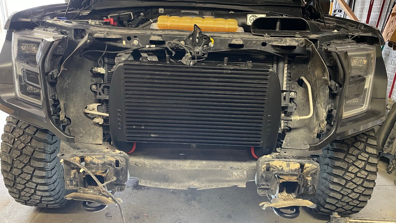 Cobb Intercooler install on Raptor
