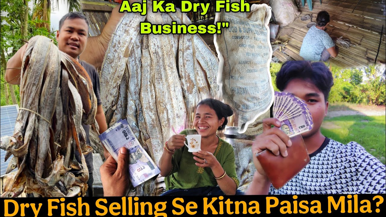 Dry Fish Business Ka Sach | Real Income & Process