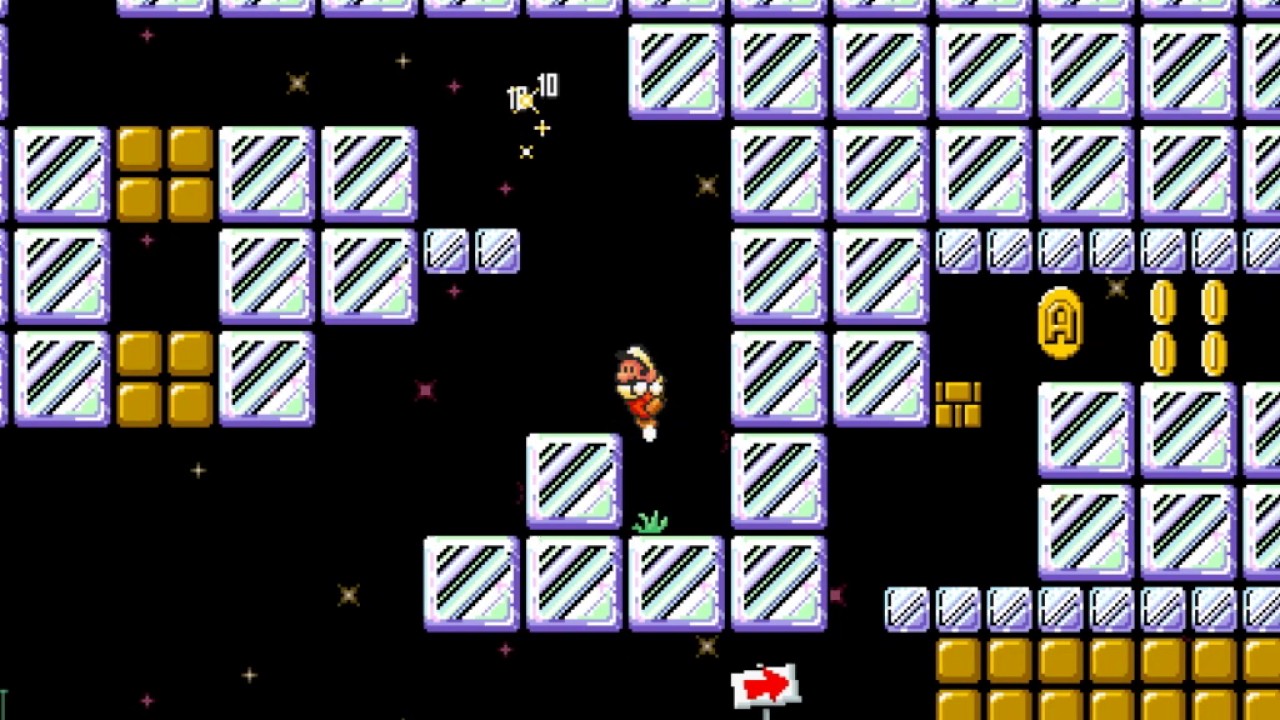 Super Mario Bros. X (SMBX) Custom Level - Ice Cubed (SMA4 Version)