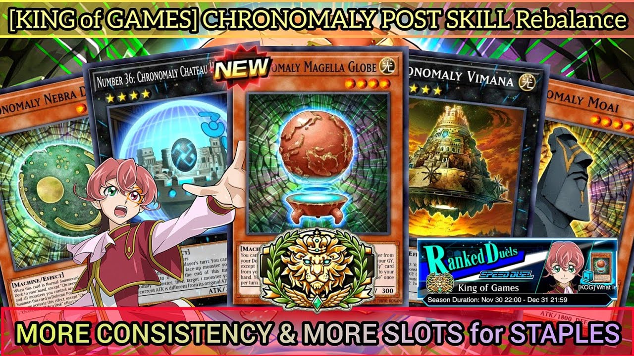 [KoG] CHRONOMALY ft. MAGELLA GLOBE! POST Skill Rebalancing • Last 2023 KoG [DUEL LINKS]