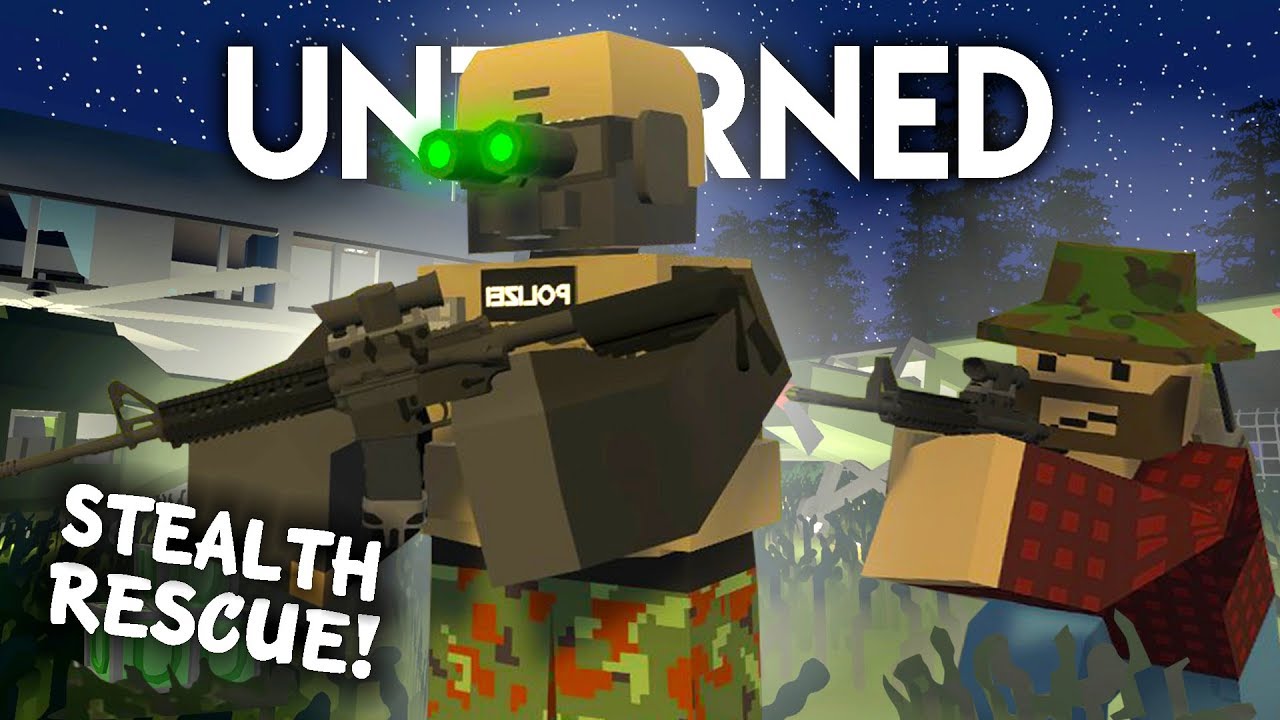 СКРЫТАЯ СПАСАТЕЛЬНАЯ МИССИЯ! (Unturned Survival Roleplay #22)