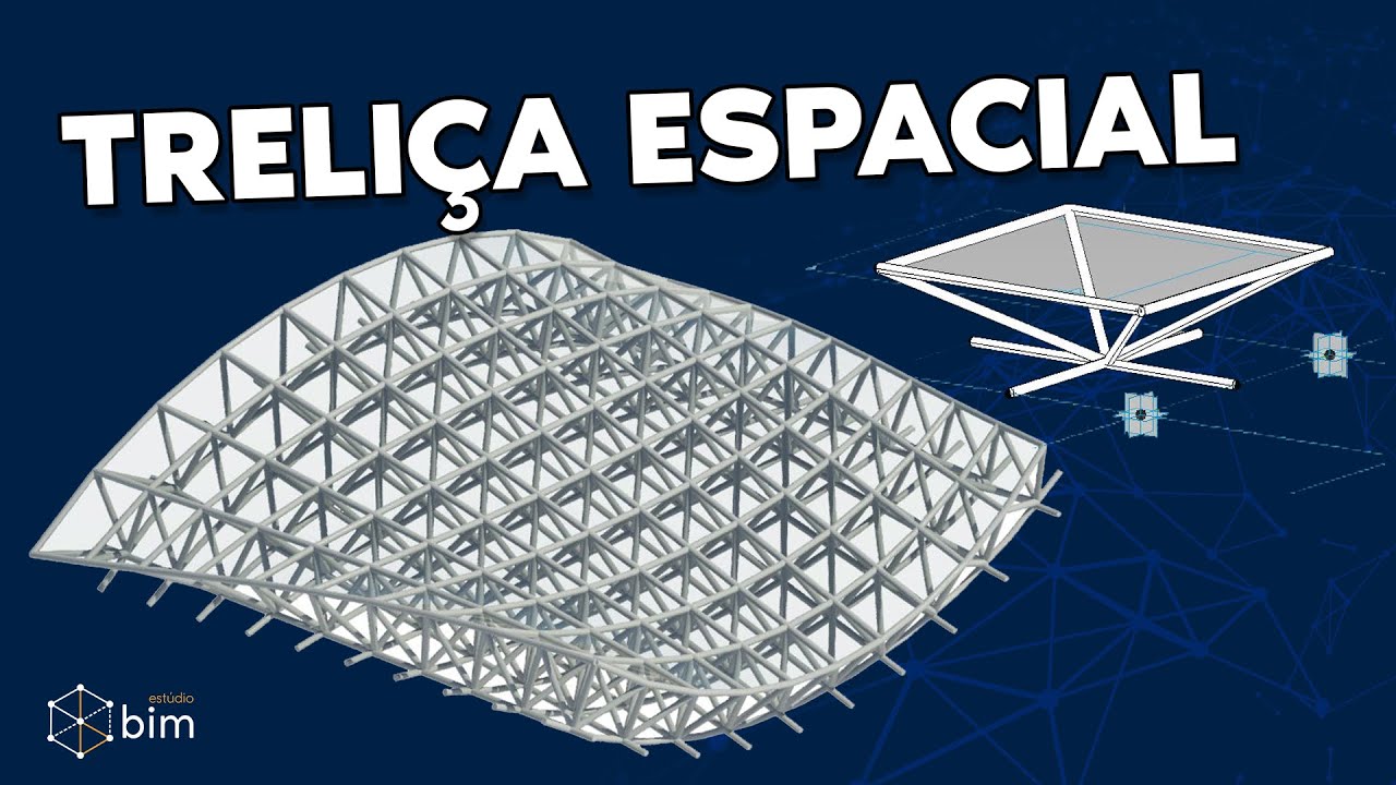 Treliças Espaciais no Revit com Componentes Adaptativos
