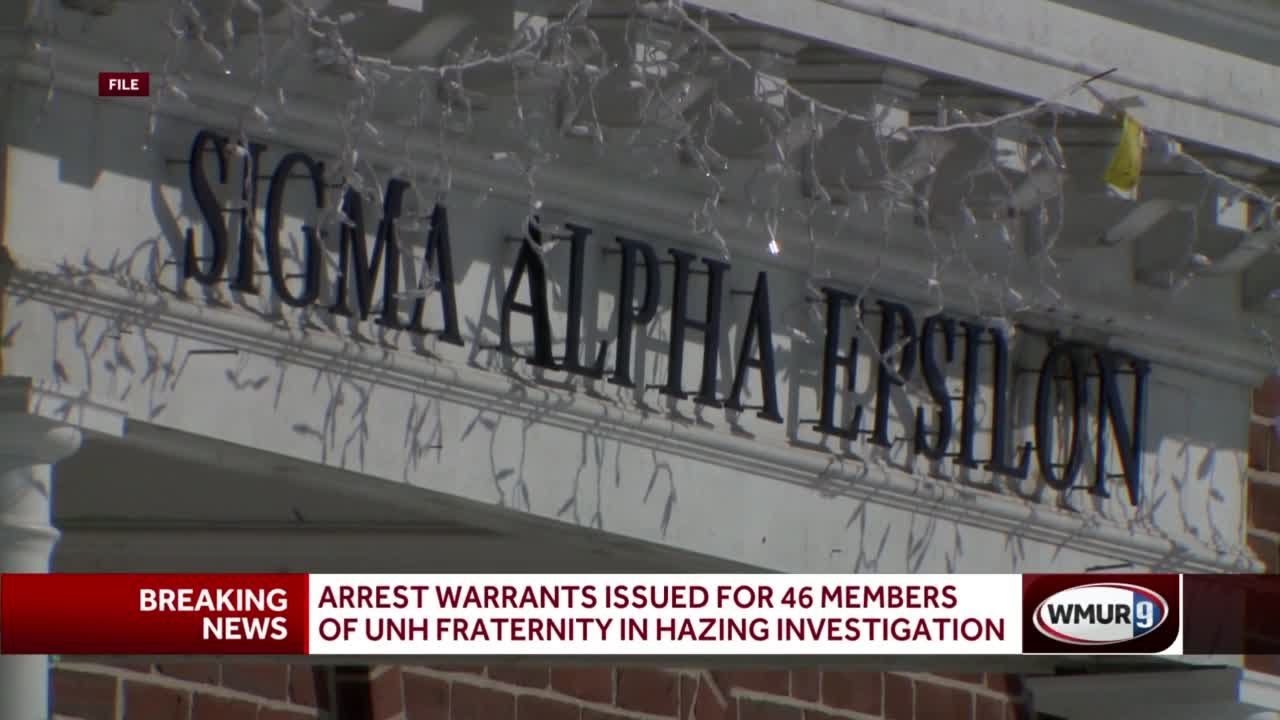 Arrest warrants issued for members of UNH fraternity over hazing allegations