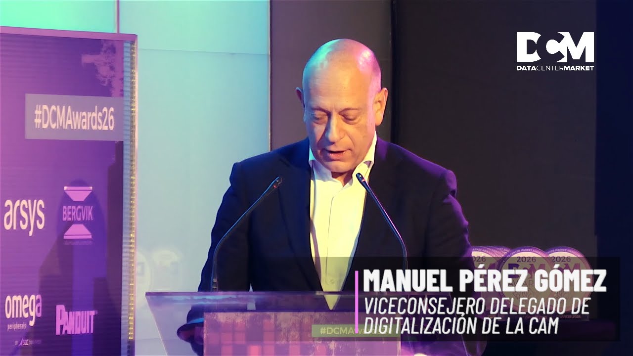 Manuel Perez, Viceconsejero digitalización CAM_DCMAWARDS26