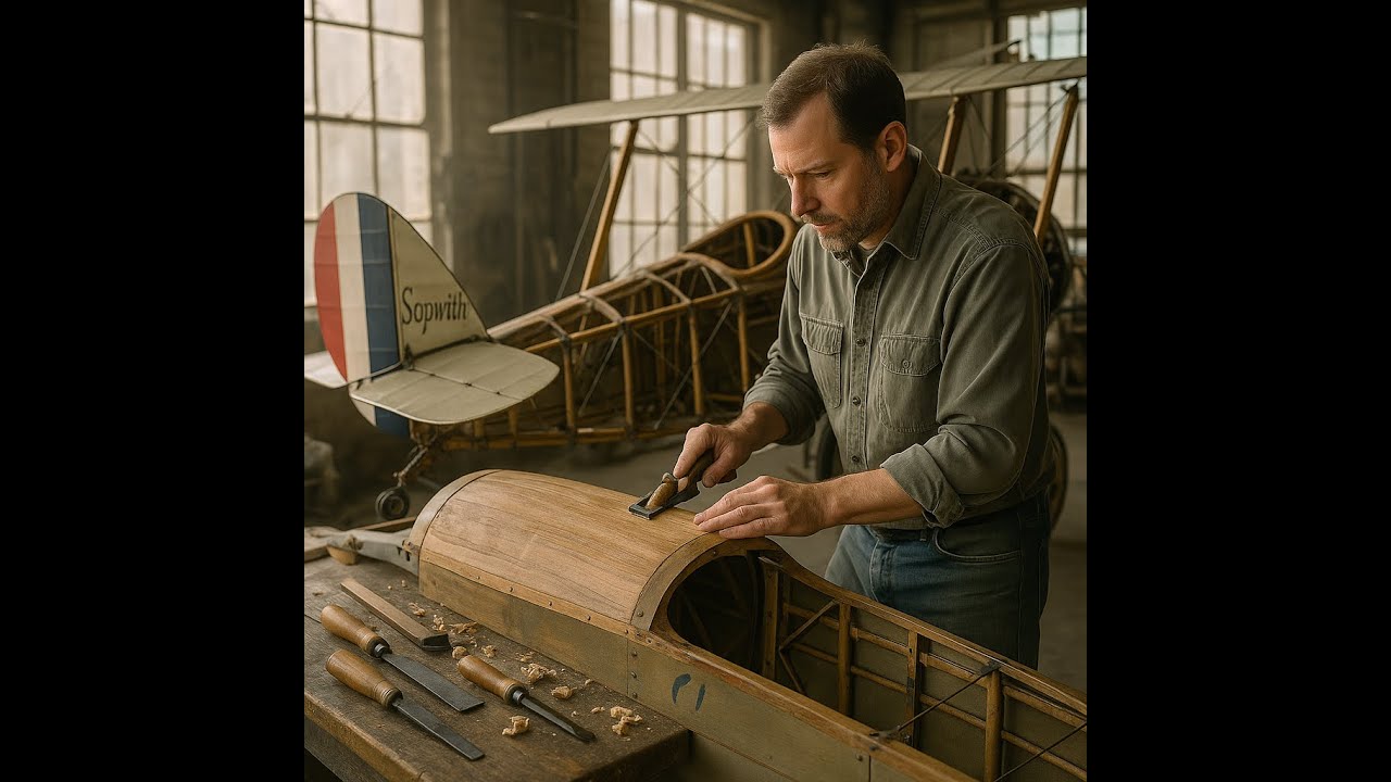 Turtledeck goes on the Sopwith Camel