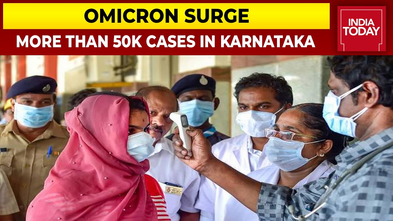 Covid Cases Continue To Explode In Karnataka; State Witnesses Over 50,000 Cases In A Day