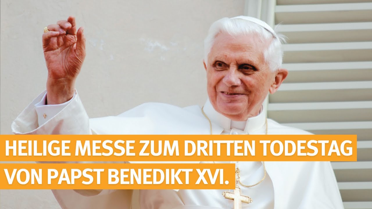 Heilige Messe zum 3. Todestag von Papst Benedikt XVI., Petersdom im Vatikan – 30.12.2025