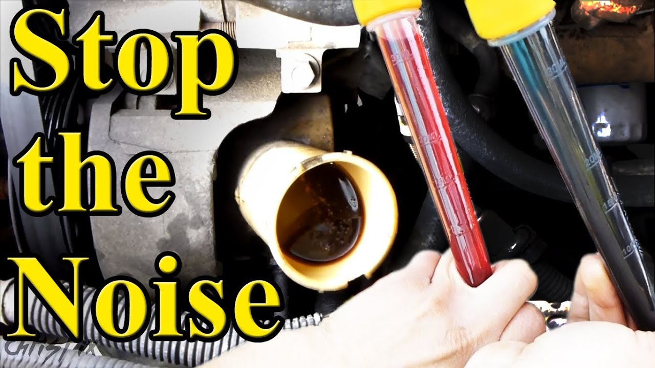 Quiet a Power Steering Pump, How To