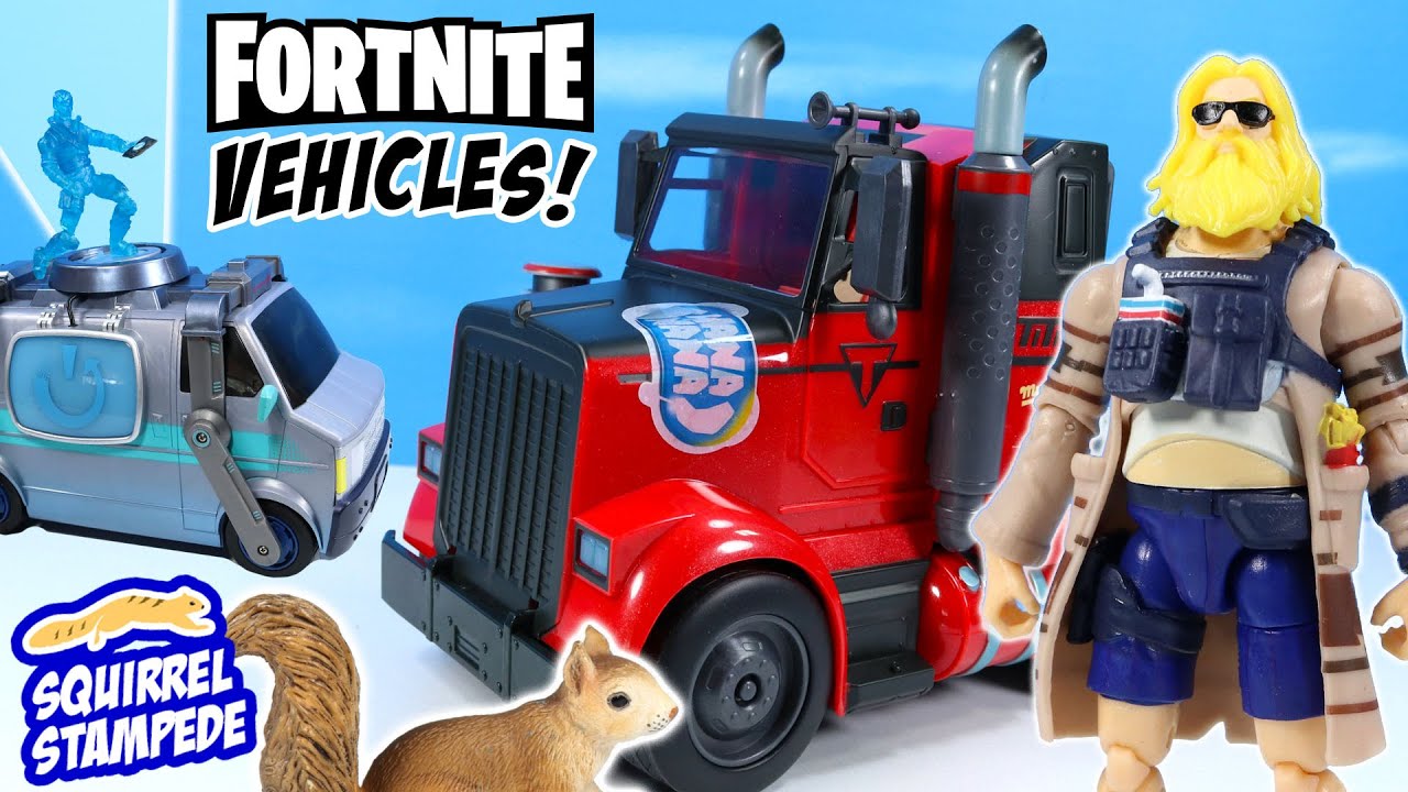 Обзор Fortnite Mudflap RC Reboot Van Whiplash Vehicles от Jazwares