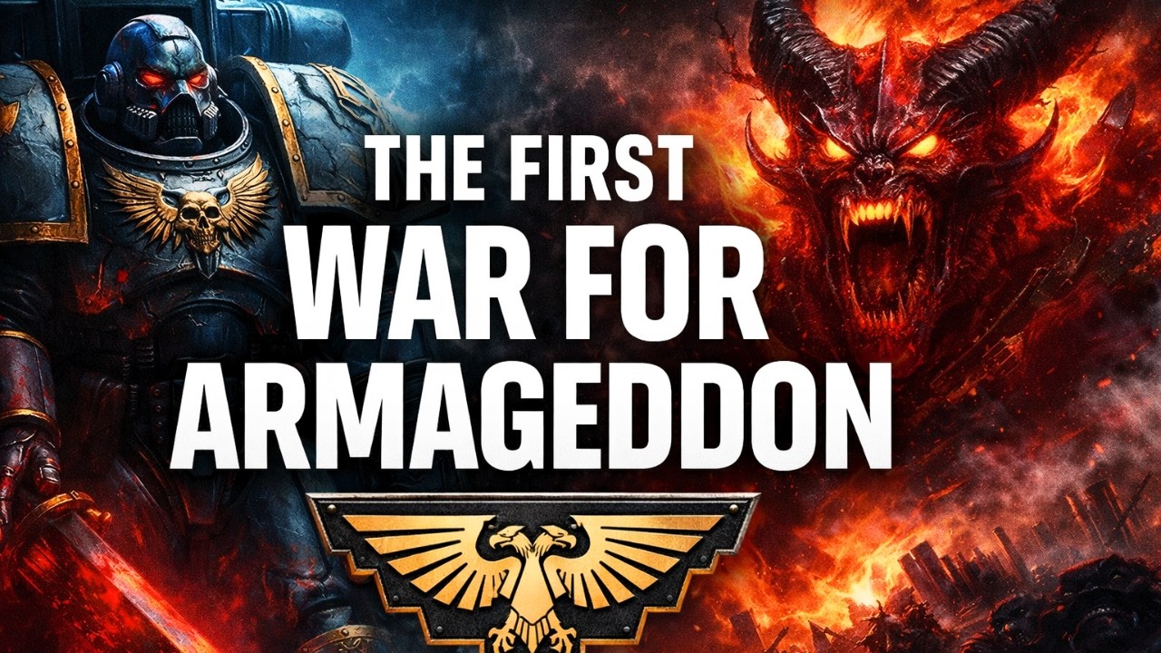 The First WAR for Armageddon | WARHAMMER 40K HORROR
