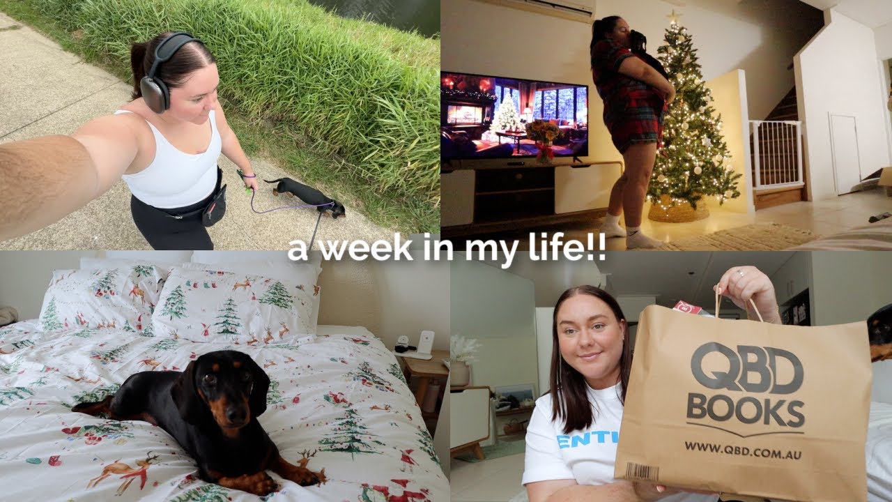a cozy, sad + christmassy week in my life 🎄