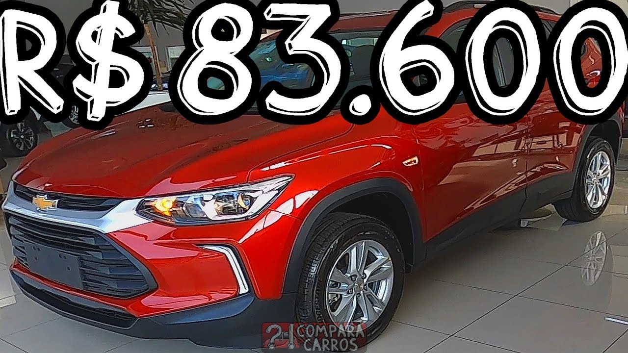 VISITANDO R$ 83.600 Novo Chevrolet Tracker Manual 2021 Vermelho Chili Metálico MT6 1.0 Turbo 116 cv