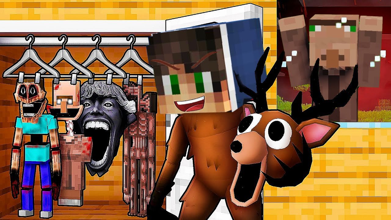 Rage Može Da Se PRETVORI U STRAŠNE MONSTRUME Da PRENKUJE Kovalskog u Minecraftu!!!