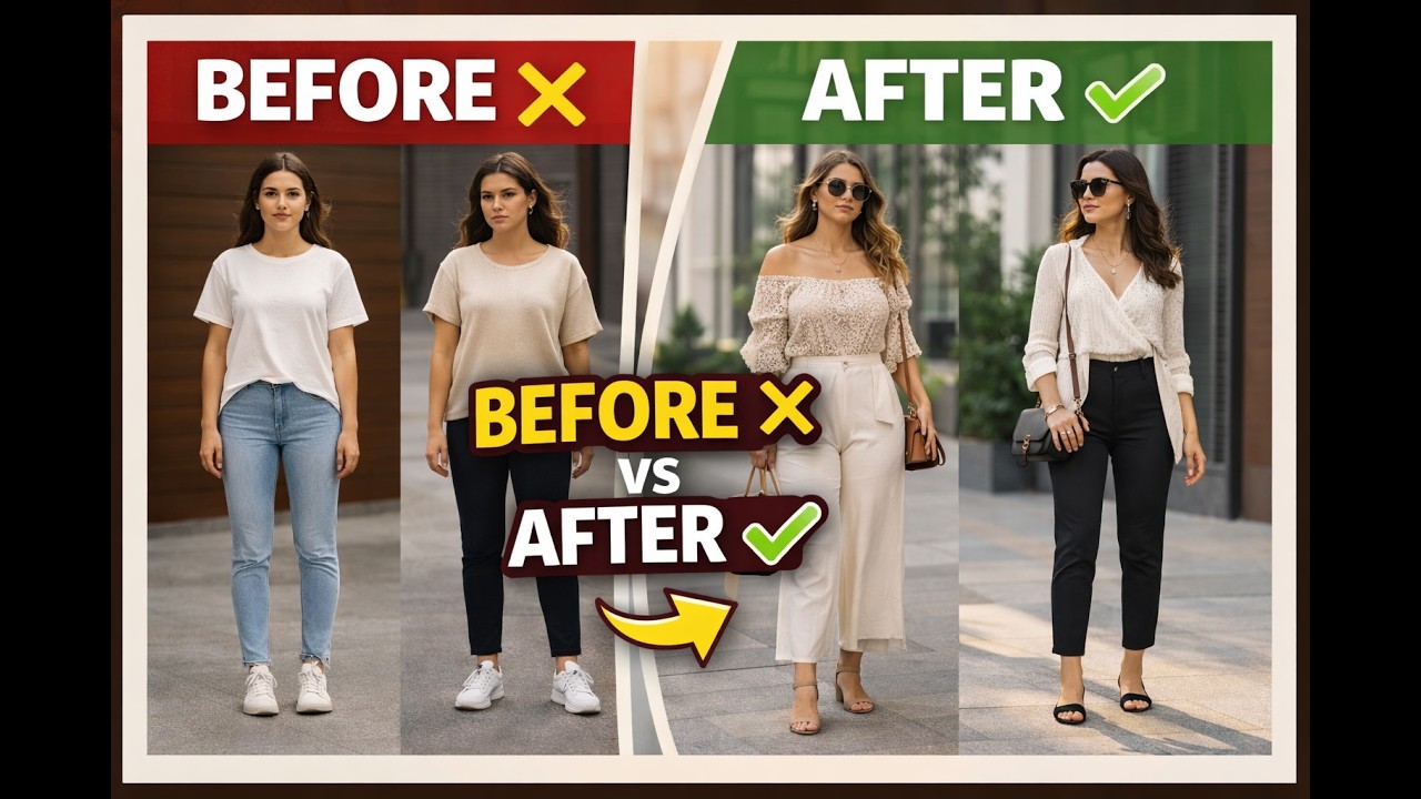 Stop Wearing Outfits Like This ❌ | Just do this | Fashion Sense for Girls | Fashion sense