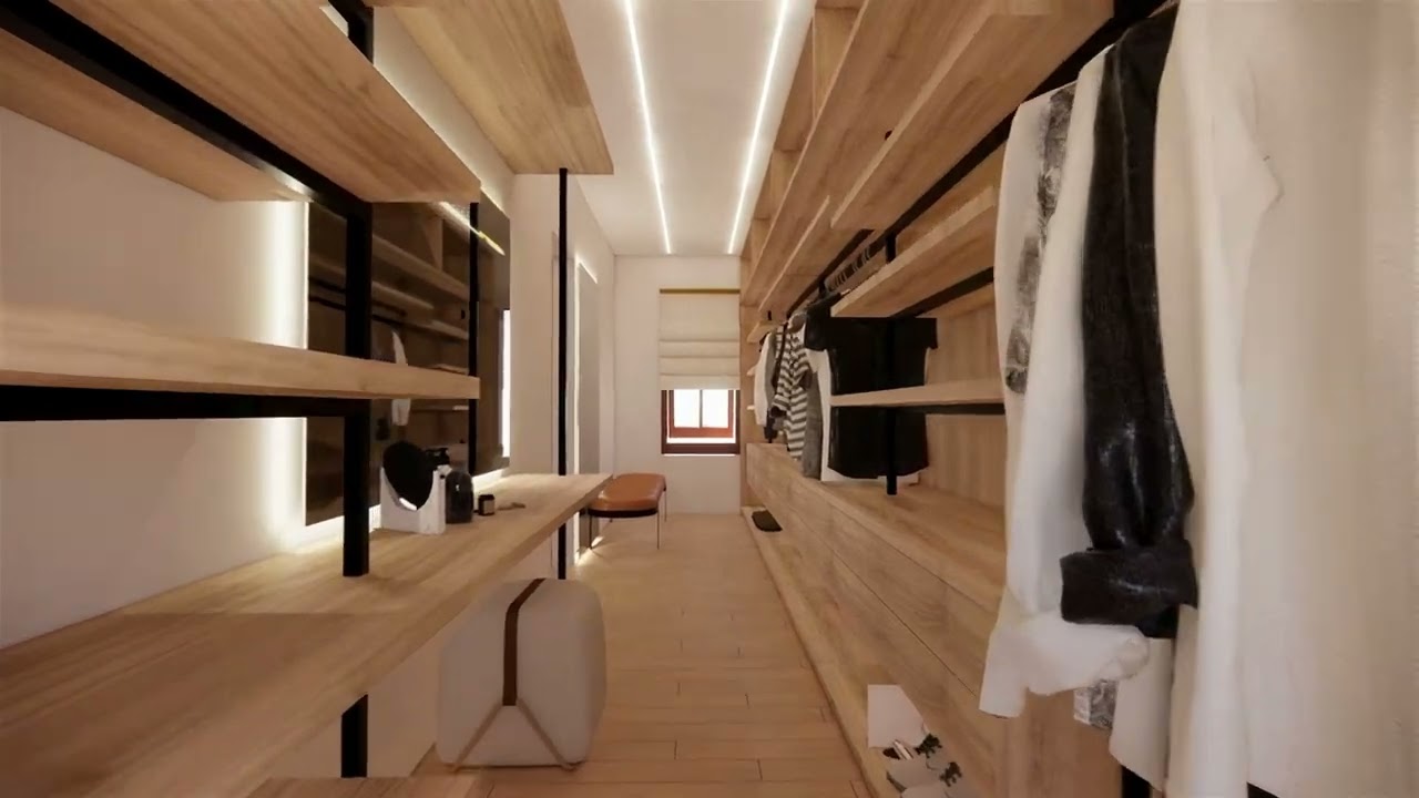 Projeto de reforma de interiores com renova&ccedil;&atilde;o completa dos ambientes.