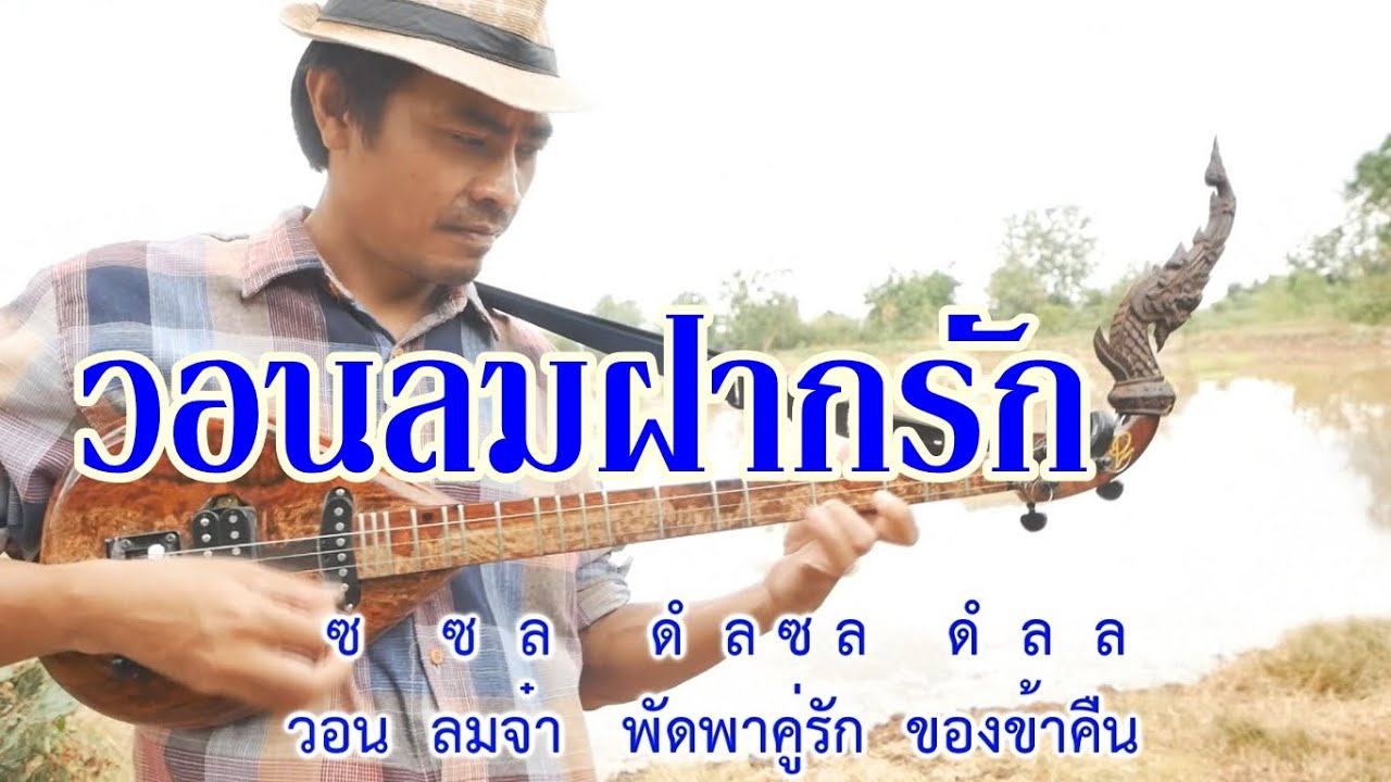 บรรเลงพิณพร้อมโน้ตเพลง - วอนลมฝากรัก (ยามลมโชยมา) / สายแนนสตูดิโอ