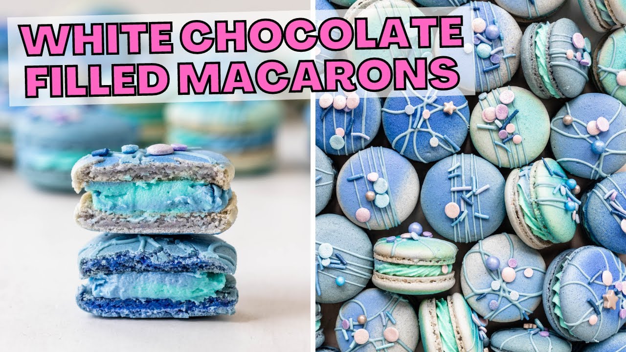 Macarons with White Chocolate Buttercream