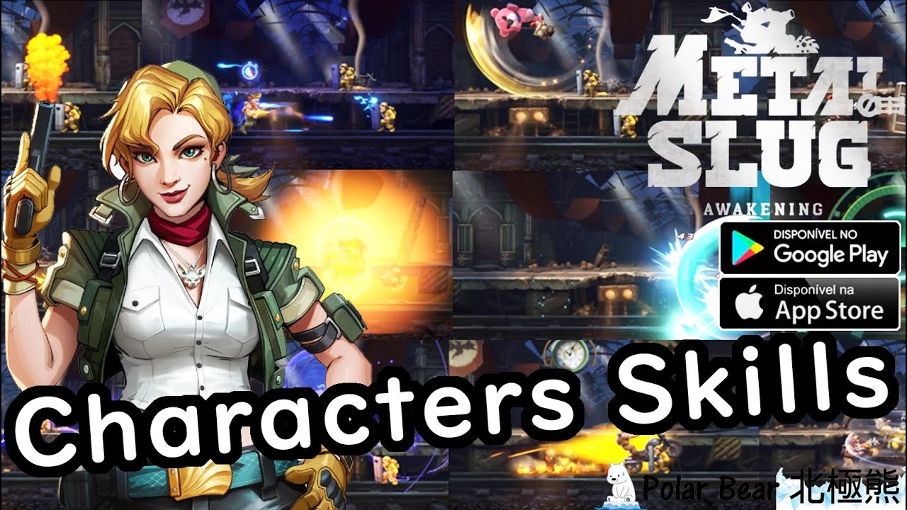 Metal Slug: Awakening - All Characters Skills