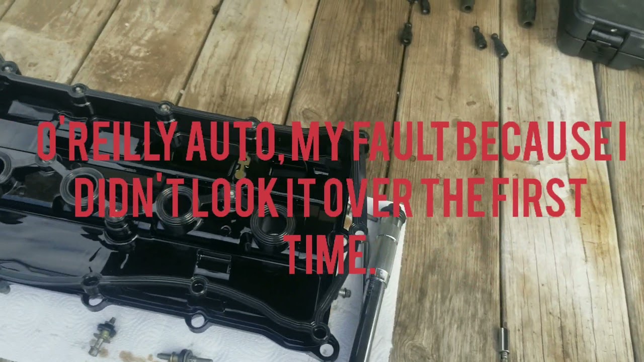 2012 Chrysler 200 2.4L Valve cover gasket