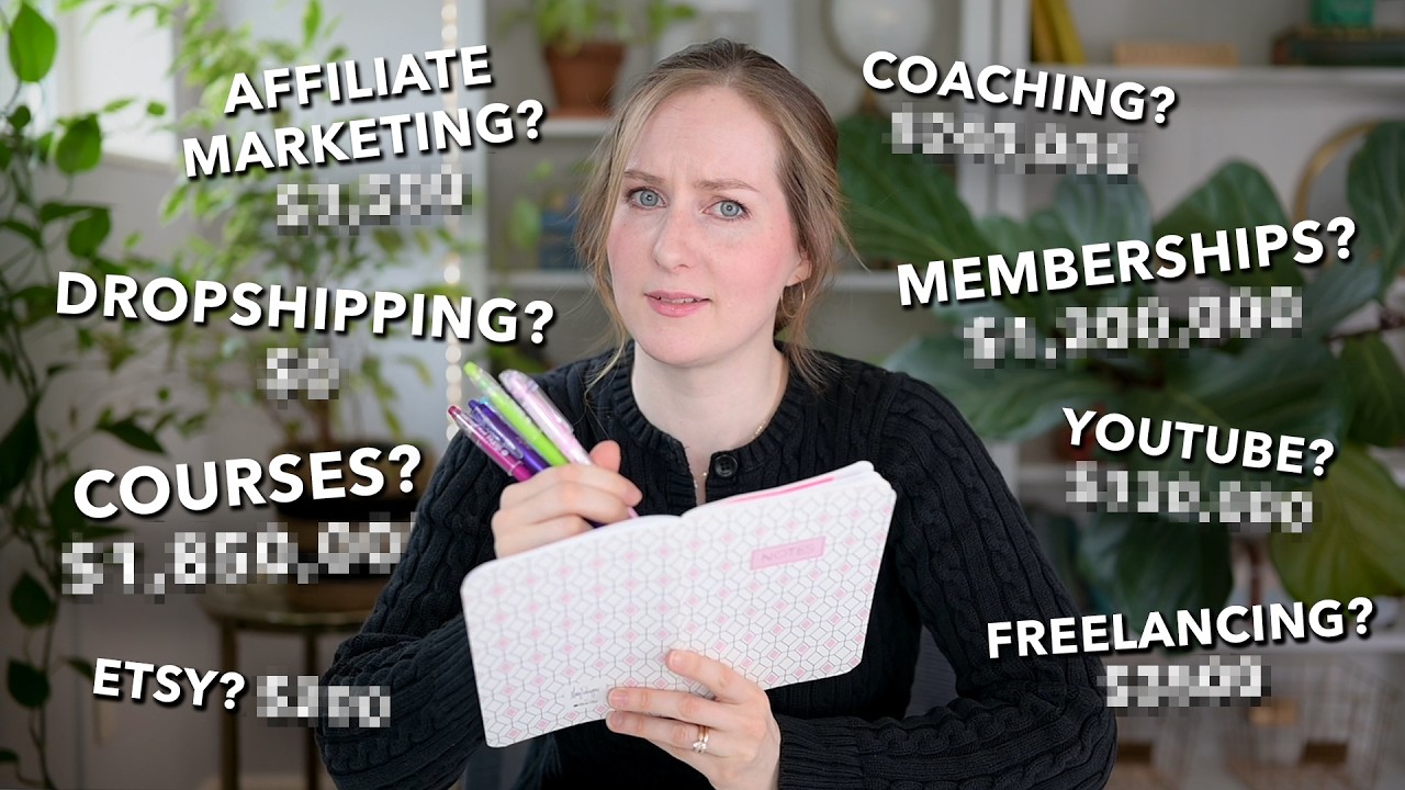 I tried EVERY kind of online business - here's how much each one earned. 